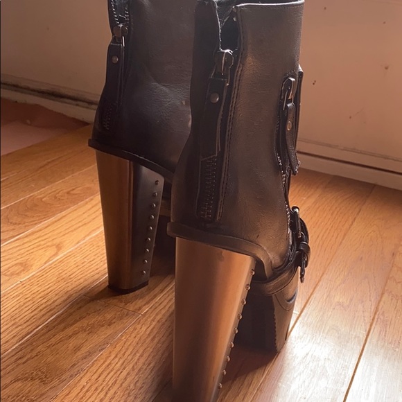 Platform biker Boots - Picture 3 of 4